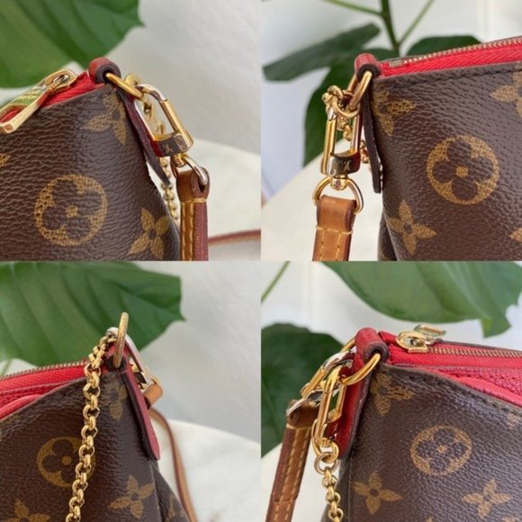 SOLD Louis Vuitton Monogram Pallas Clutch Crossbody - Picture 9 of 15